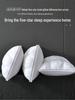Five-Star Hotel Style Washable Feather Velvet Neck Support Pillow