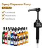 Syrup Pump Juice Bottle Dispenser Kitchen Bar Home Specialty Durable Tool Barista Cafe Latte Cappuccino Mocha Accessories
