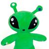 Groene Buitenaardse Pluche Speelgoed Schattige Grote Ogen En Lange Oren Zacht Gevuld Dier Pluche Speciale Metgezel Cadeau voor Kinderen en Kamerdecoratie