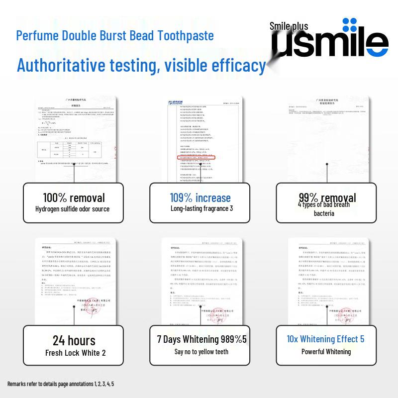 usmile Whitening Fresh Toothpaste
