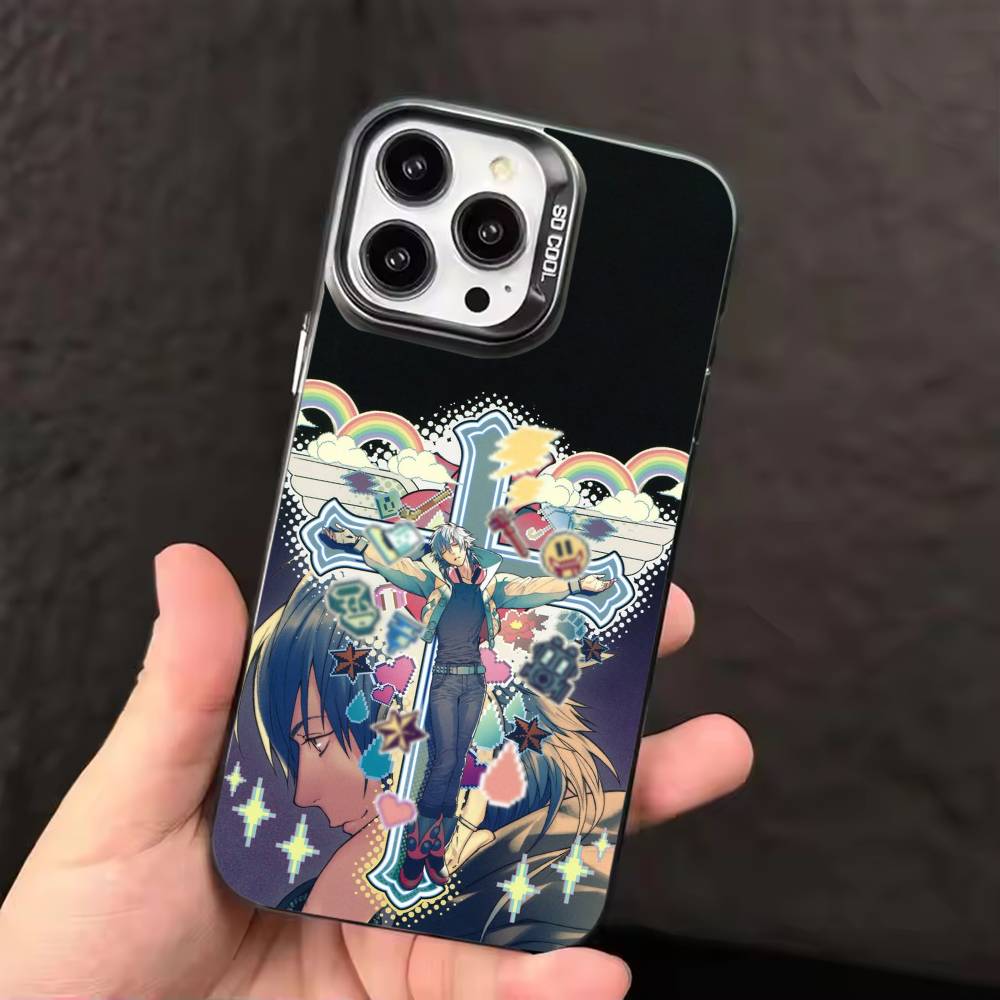 

D-Dramatical Animer M-Murder Phone Case Color Silver Shell For IPhone 17 16 15 14 13 12 11 Pro Max Plus iPhone13
