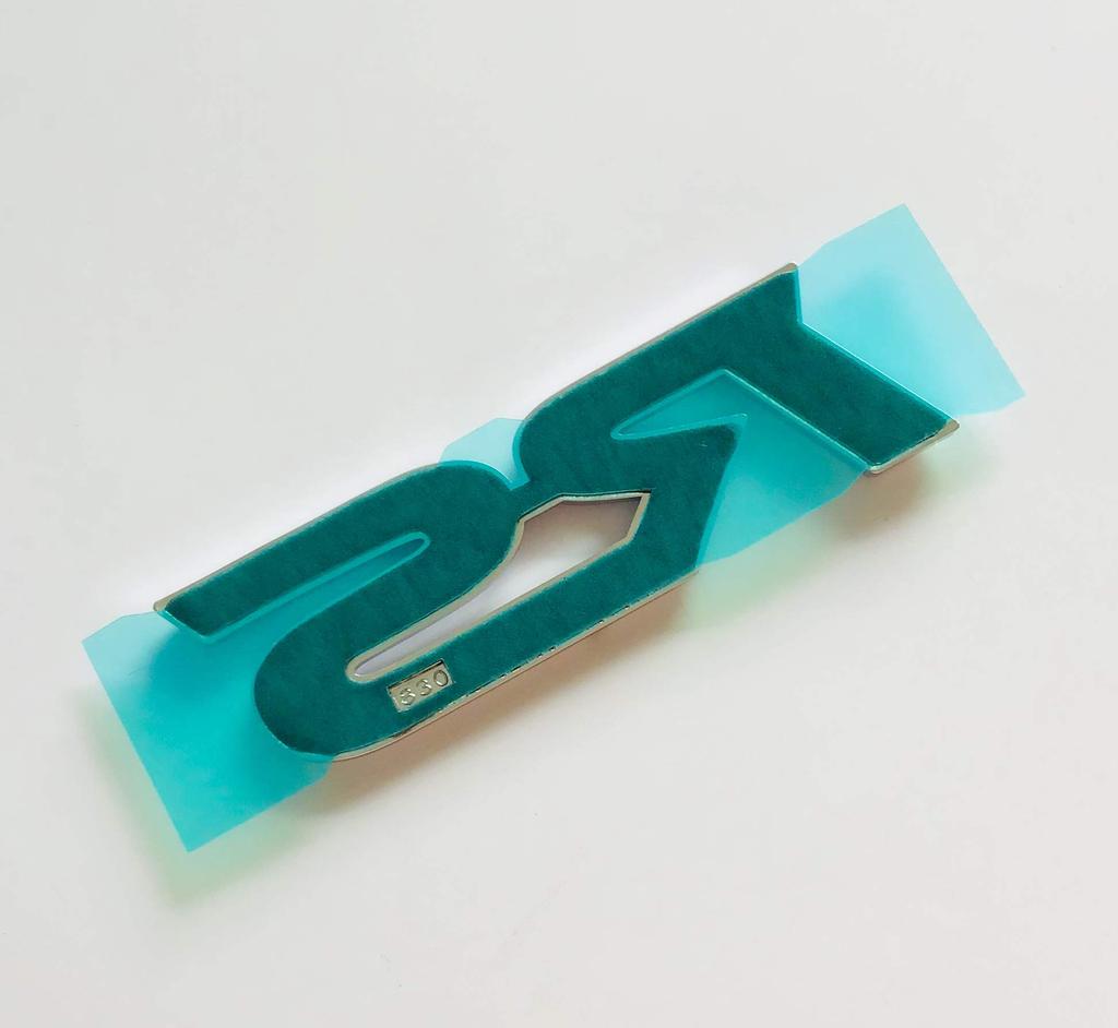 Car Emblem with Masking Fits RS and all other Toyota models Toyota [Toyota Tape] Auris, Vitz, (Genuine part)