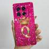 Camon30 Phone Case For Tecno Camon 30 Pro Premier 5G Casing Crown Letters Liquid Silicone Protection Back Cover Anti Slip Funda