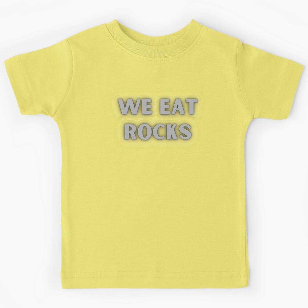 Fun We Eat Rocks Off Road Kids T-Shirt 130