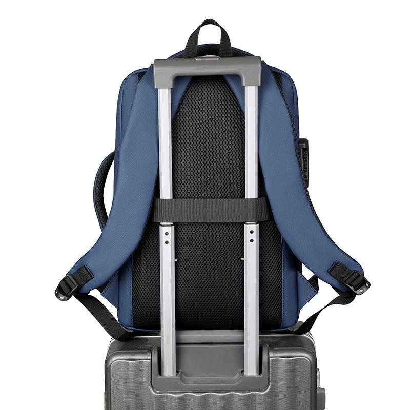 Premium Mehrschichtiger Business Pendler Rucksack mit USB-Ladeanschluss