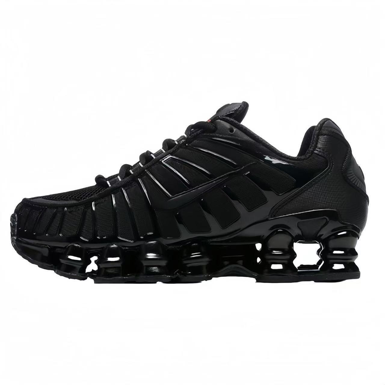 Shox TL13 Säulen Sportschuhe: Stoßdämpfende, verschleißfeste, höhenverstellbare Laufschuhe für Damen und Herren 40