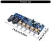 Placa de Reverb Digital Portátil com Chip PT2399 Pré-amplificador de Microfone Duplo para Karaokê e Apresentações ao Vivo