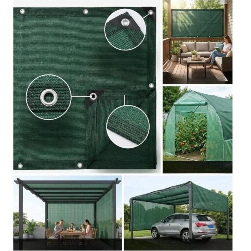 Encrypt Thicken Sunshade Net Garden Plant Shading Nets Balcony Privacy Fence Screen Courtyard Parking Spaces Swimming Pools Multi-functional Net Shed