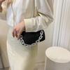 Large Capacity Small Square Bag Chain Women Shoulder Bag Classic Rhinestone Handbag  Girl