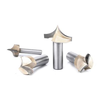 Carbide Milling Cutter 1/4 Shank Cnc Router Bit Portable Engraving Cutter  For Woodworking