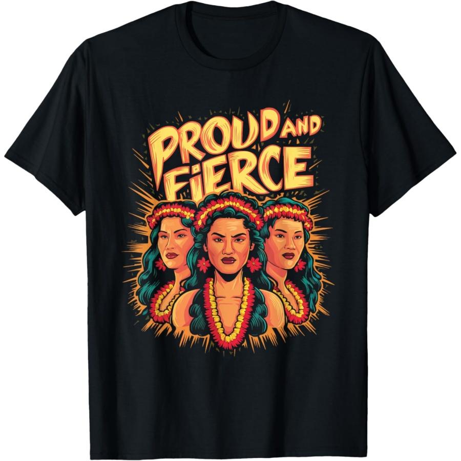 Женская футболка с флагом Гавайев, Канака Маоли, коренная жительница Гавайских островов, Гавайи S чёрный