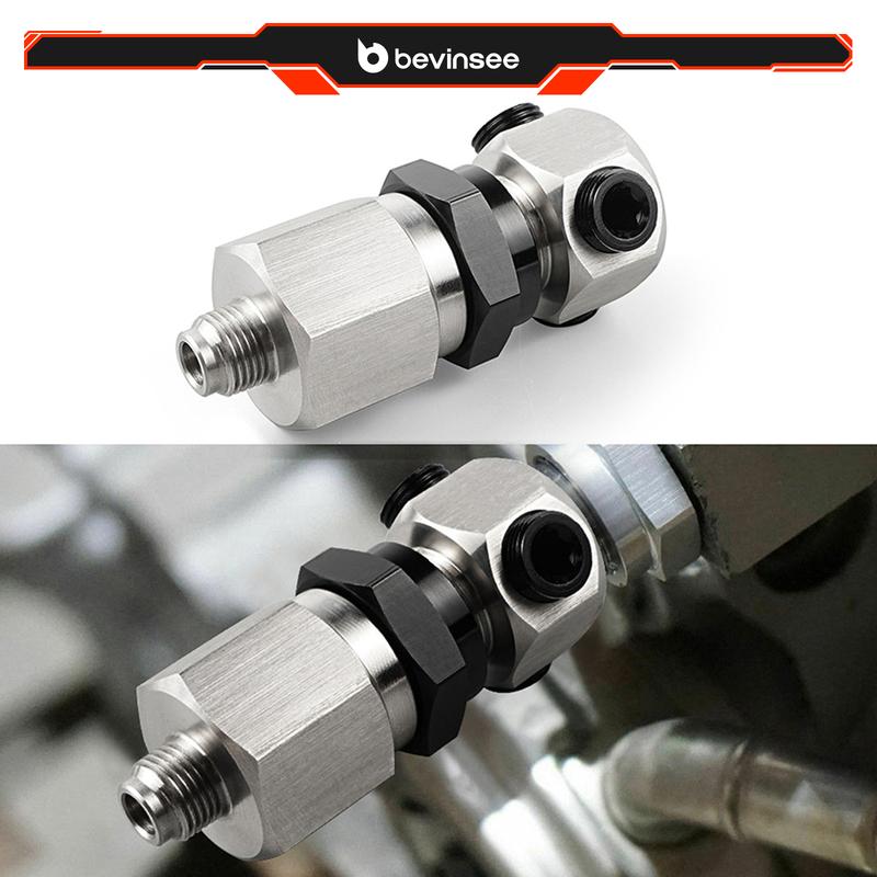 

BEVEE Oil Pressure Sensor Adapter for Honda for Acura K Series K20 K24 1/8 BSPT Thread