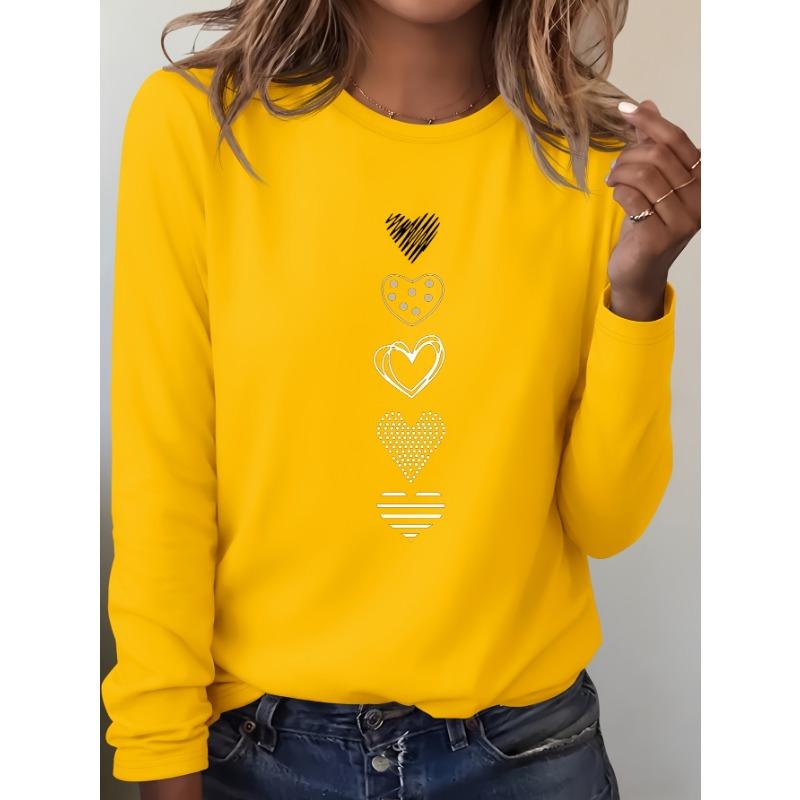 Women's Graphic Print Long Sleeve T-Shirt