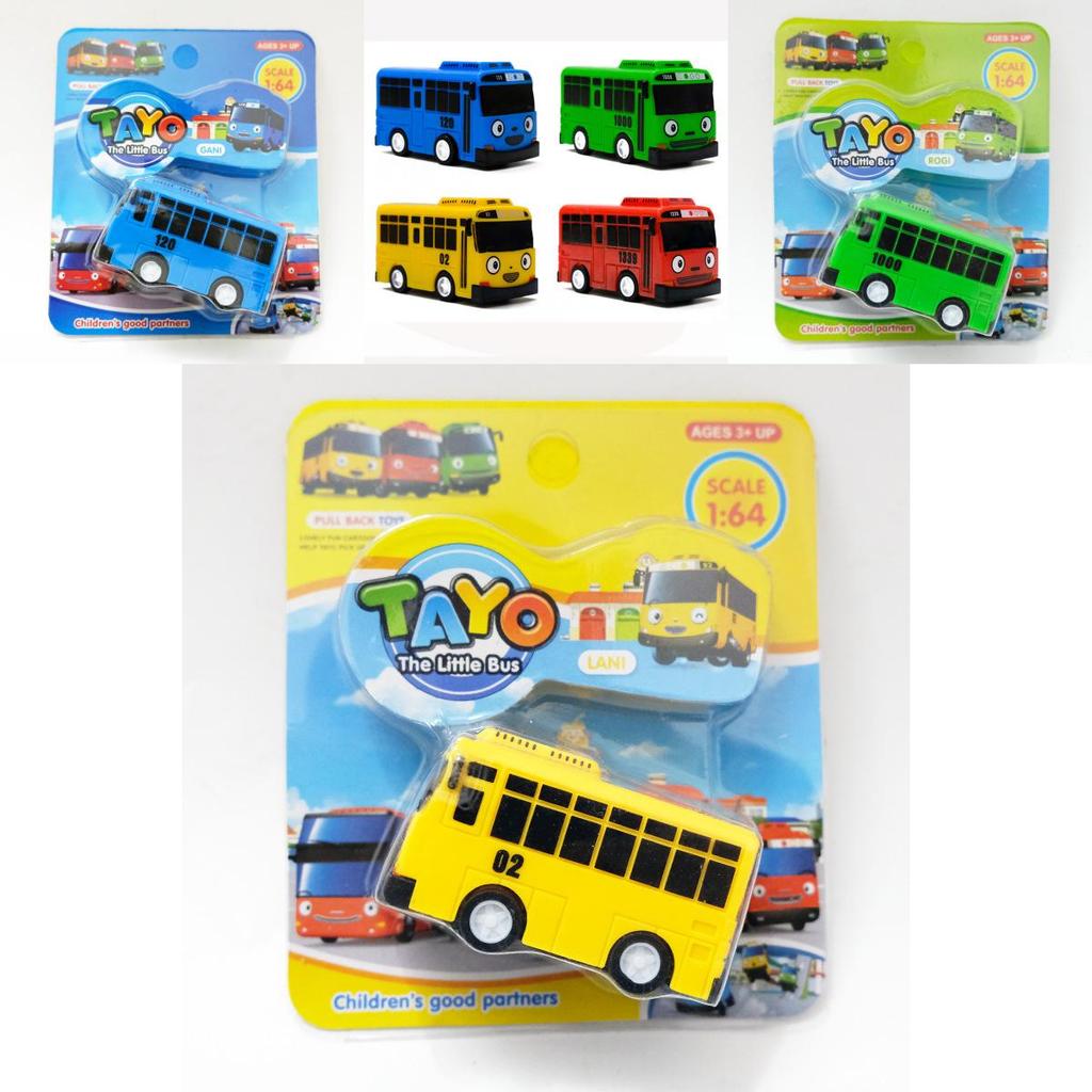 Premium Quality Tayo The Little Bus Model Mini Toy Set For Kids Ideal Gift