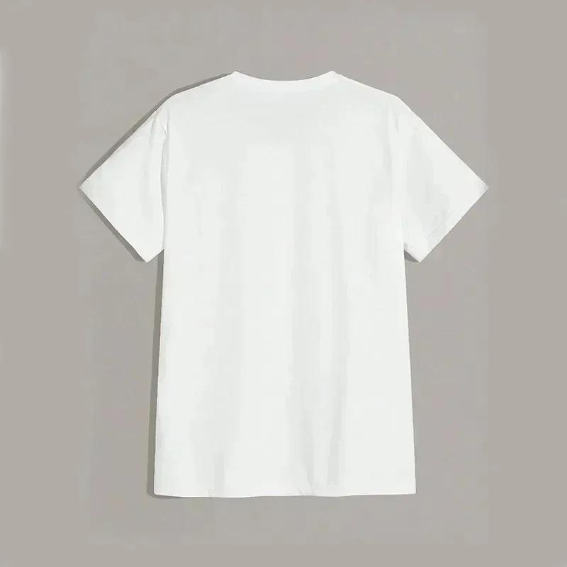 Fashion Bratz Y2k T-shirt Unisex Cartoon Print Harajuku Top 2024 Summer Girl Fashion Cotton Short Sleeve Aesthetic Unisex T-Shirt