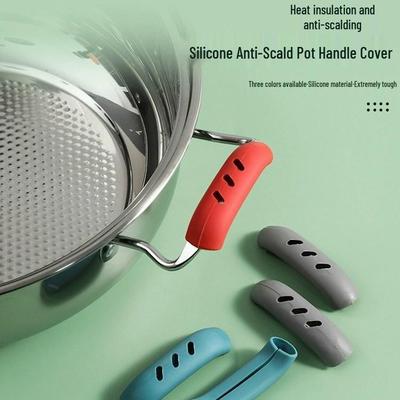 Capa de Silicone Resistente ao Calor para Cabos de Panelas de Ferro Fundido e Argila