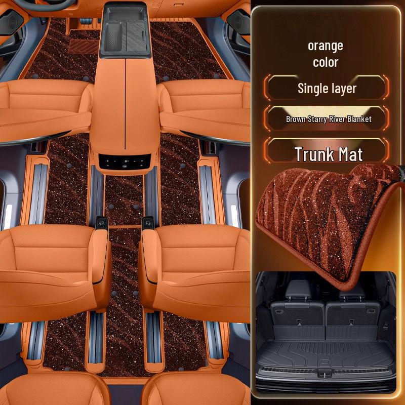 2025 Wey Gaoshan 8pc TPE Foot Mats: Durable, Waterproof, Fits Great Wall Wey Pai