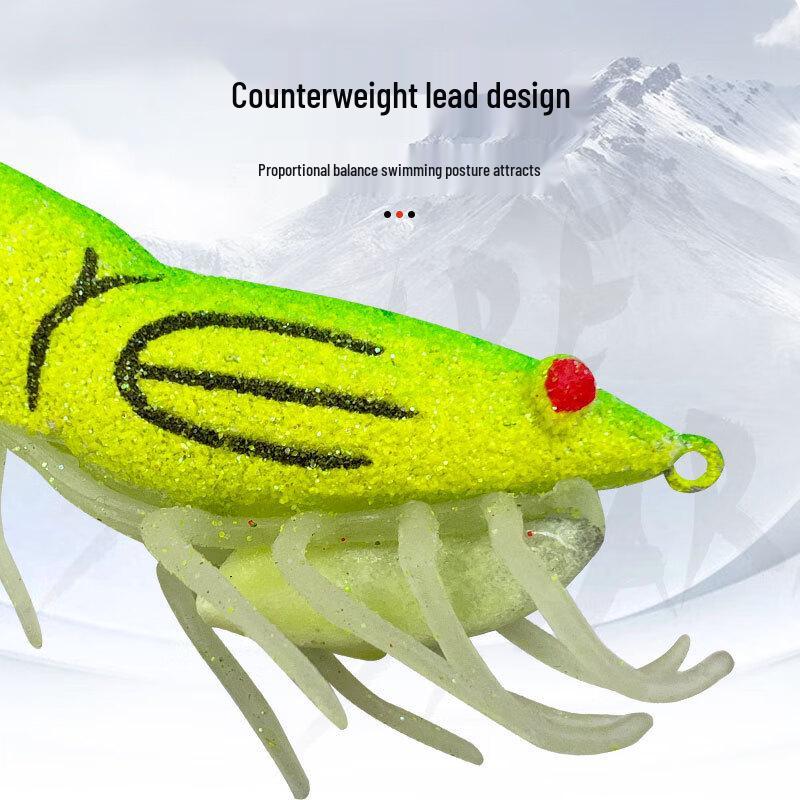Oeny Luminous Squid Shrimp Fishing Lure
