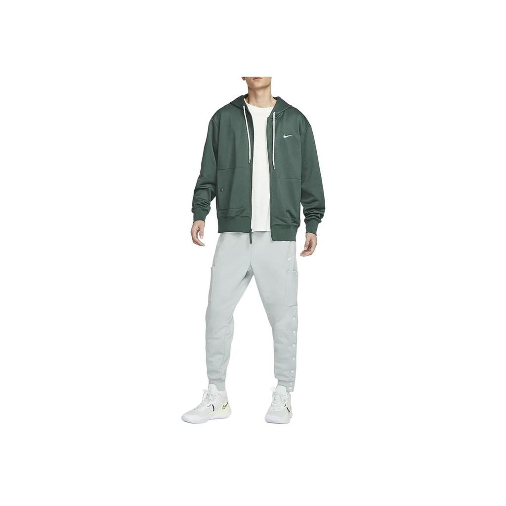 Nike Therma-FIT Logo Men's Full-Zip Hoodie Jacket Vintage Green FB7116-338