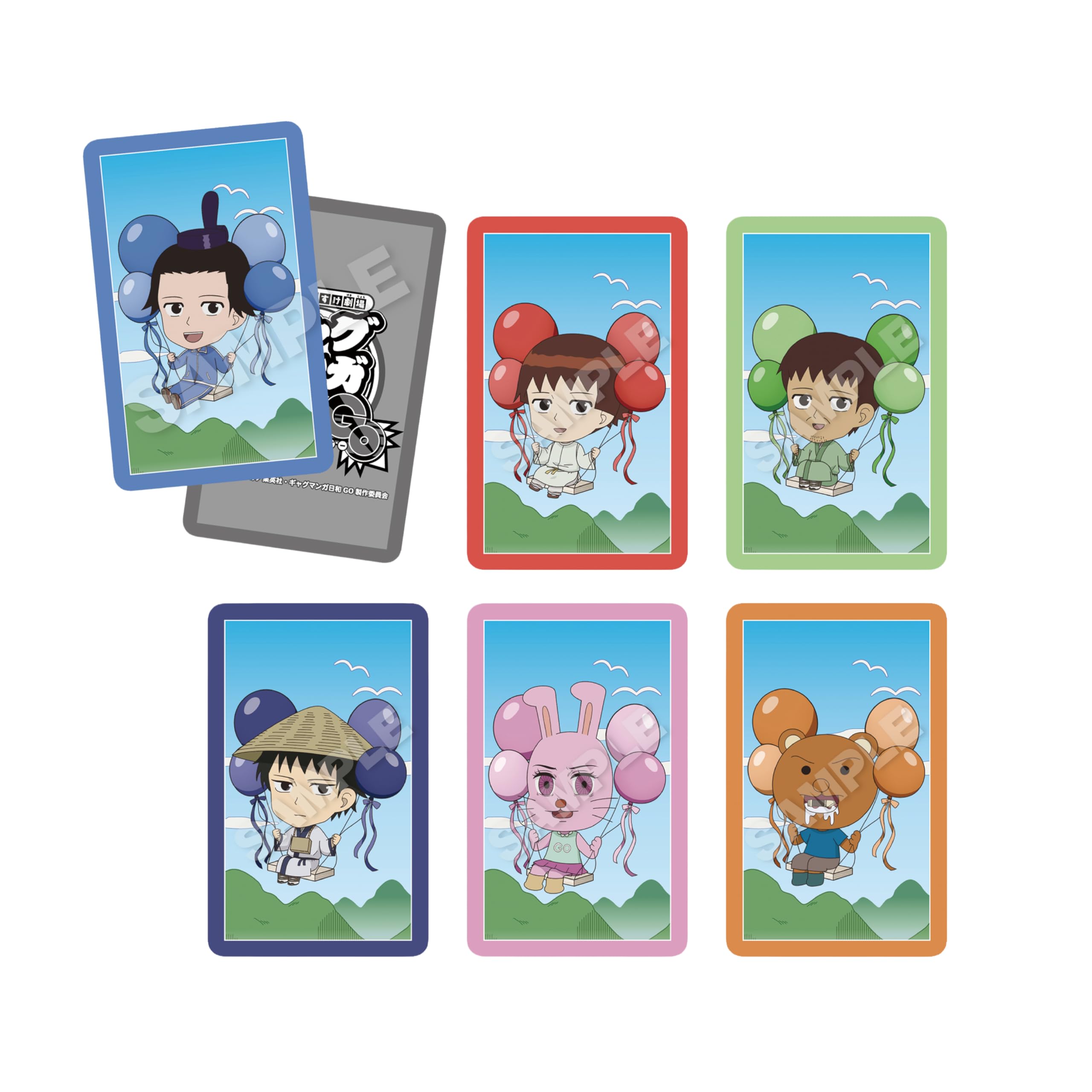 Masuda Kosuke Theater Gag Manga Biyori GO Trading Hologram Cards Box of 6