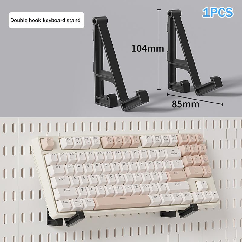 Mechanische Tastatur Wandhalterung ABS Haken für Lochwand Hängeleiste Lochwand Maushalter