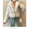 TIFICY Women's Fashion Casual Fall Winter Solid Color Print Long Sleeve Jackets & Coats Down Coats