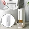 Plastic Trash Can with Lid Rectangular Bathroom