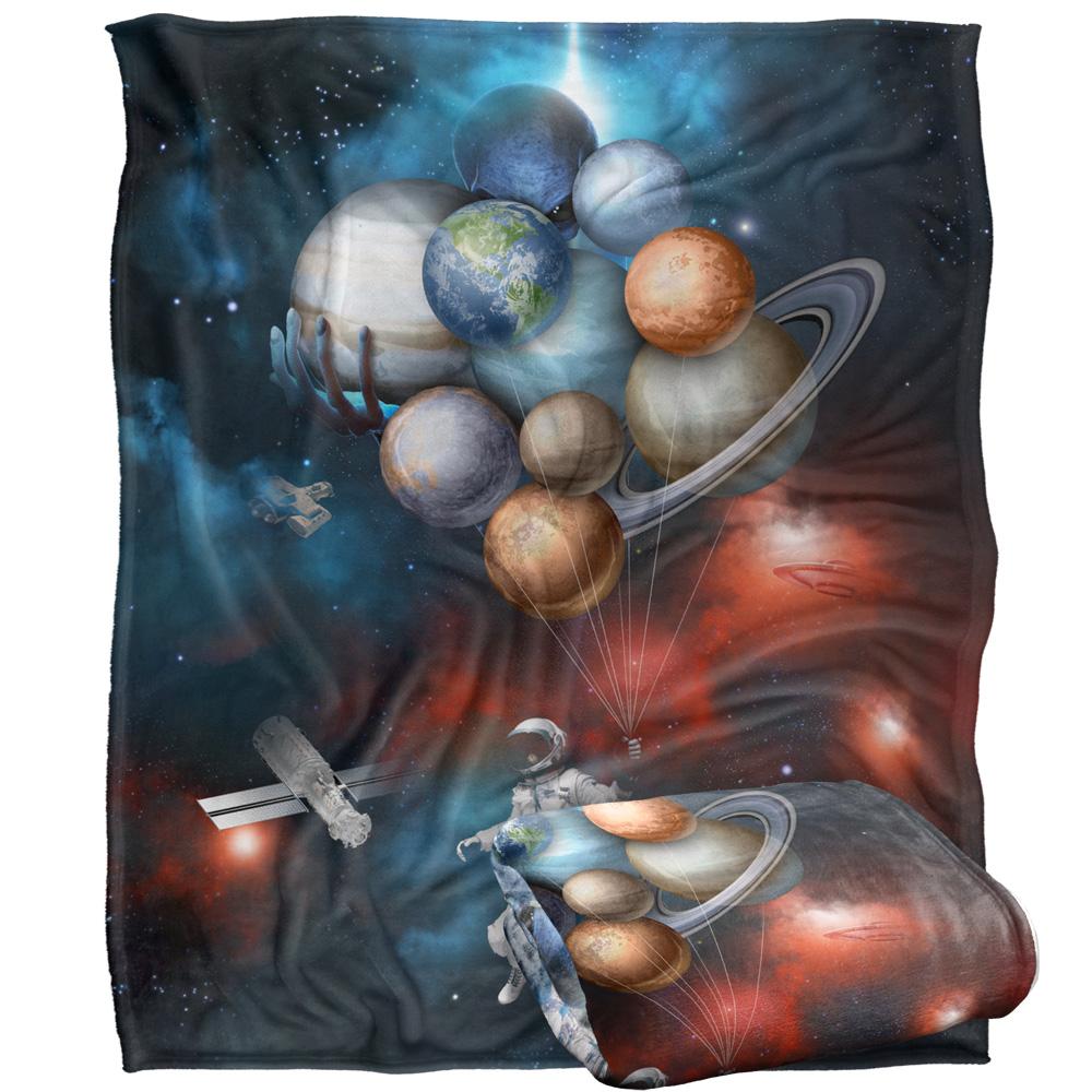 Reinders Silky Astronaut Supersoft Blanket
