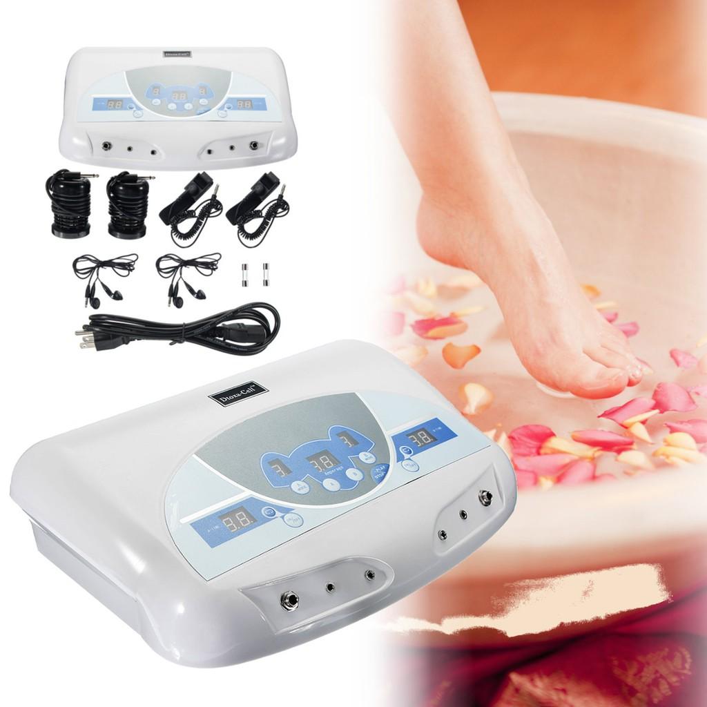 110V/220V Dual User Detox Ionic Foot Bath Ion Spa Machine Cell Cleanse MP3 Arrays