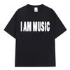 Vente Flash Rapper Playboi Carti Même Style I AM MUSIC Impression T-shirt Mode Femme Hip Hop Opium T-shirts T-shirt Oversize Tops