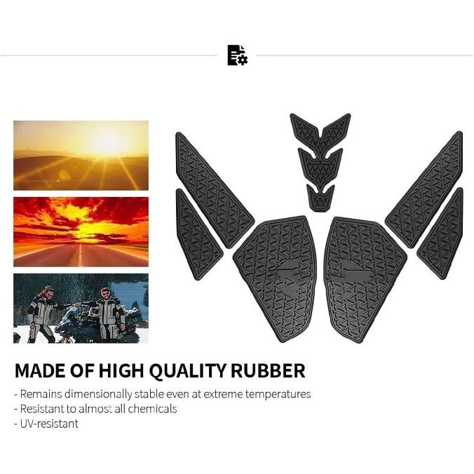 Tank Pad Sticker Motorcycle Side for Yam&aha MT-03 MT03 MT-25 MT25 2020-2022 Fuel Tank Pads Protector Stickers Decal Gas Knee Grip Traction Pad