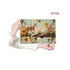 Tin Sign Retro Easter Rabbit Floral Wall Art Home Holiday Decor Metal Poster