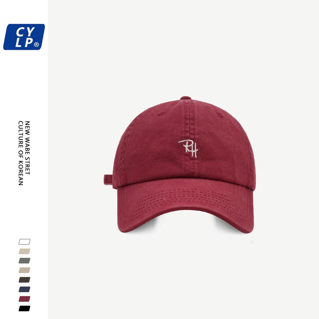 Style Korean Versatile Duckbill Cap With Elegant Lettering And Fit Comfortable