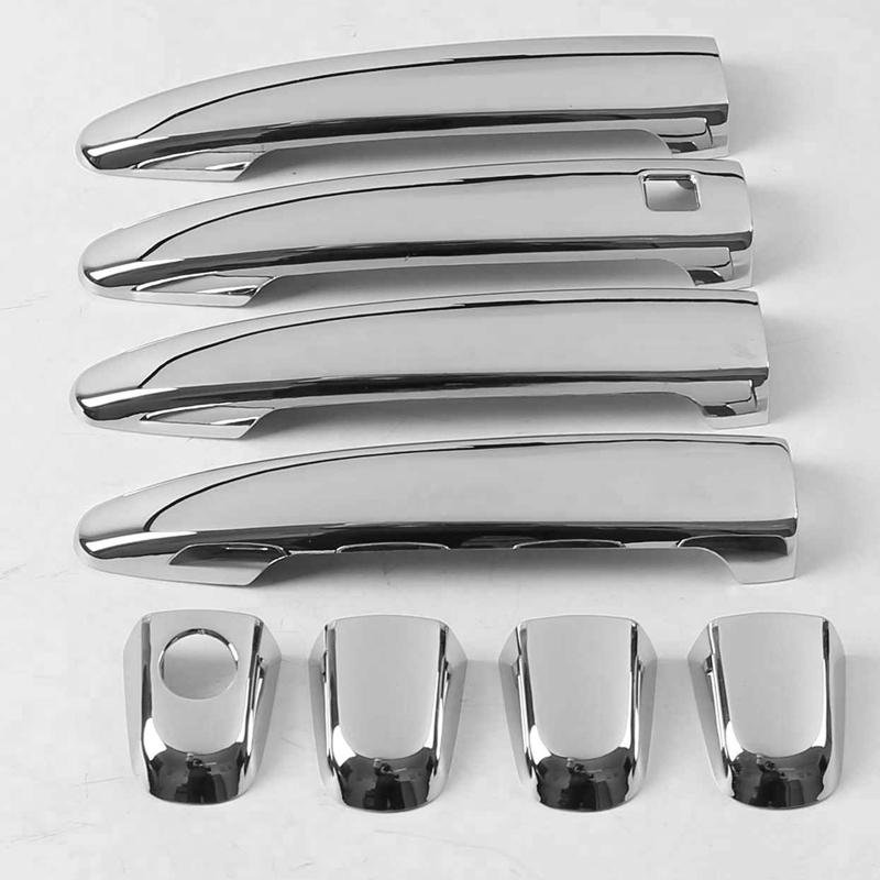 FOR Toyota spade / Porte chrome silver Car Door Handle Cover Trim 2008 2009 2010 2017 2018