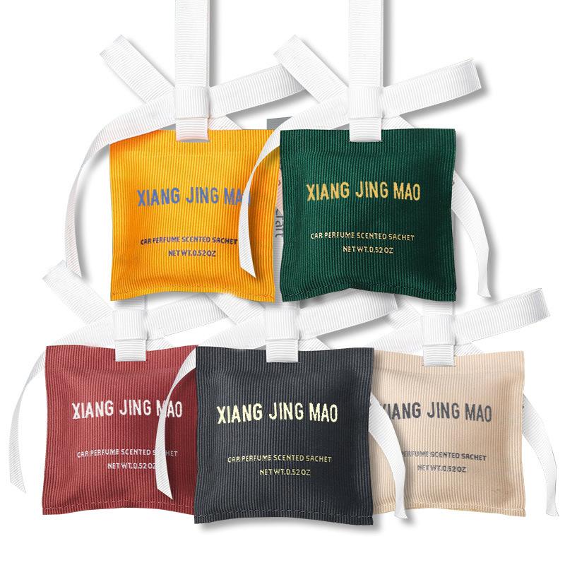 Car Aromatherapy Advanced Fragrance Bag Pendant Car Air Outlet Car Solid Fragrance Cream Car Interior Solid Fragrance Bag