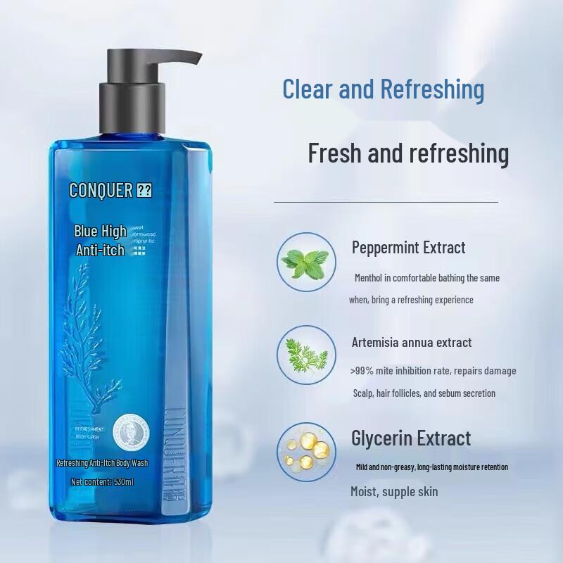 ConQUER Cooling Anti-itch Mint Shower Gel