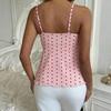 Women's Fashionable Waist Tie Design Slim And Elegant Camisole Top