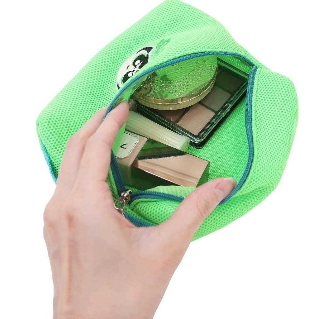 Marimo Craft Powerpuff Girls Mesh Series Mesh Pouch, Buttercup, Approx. W160 X H120 X D50mm MPPG-133