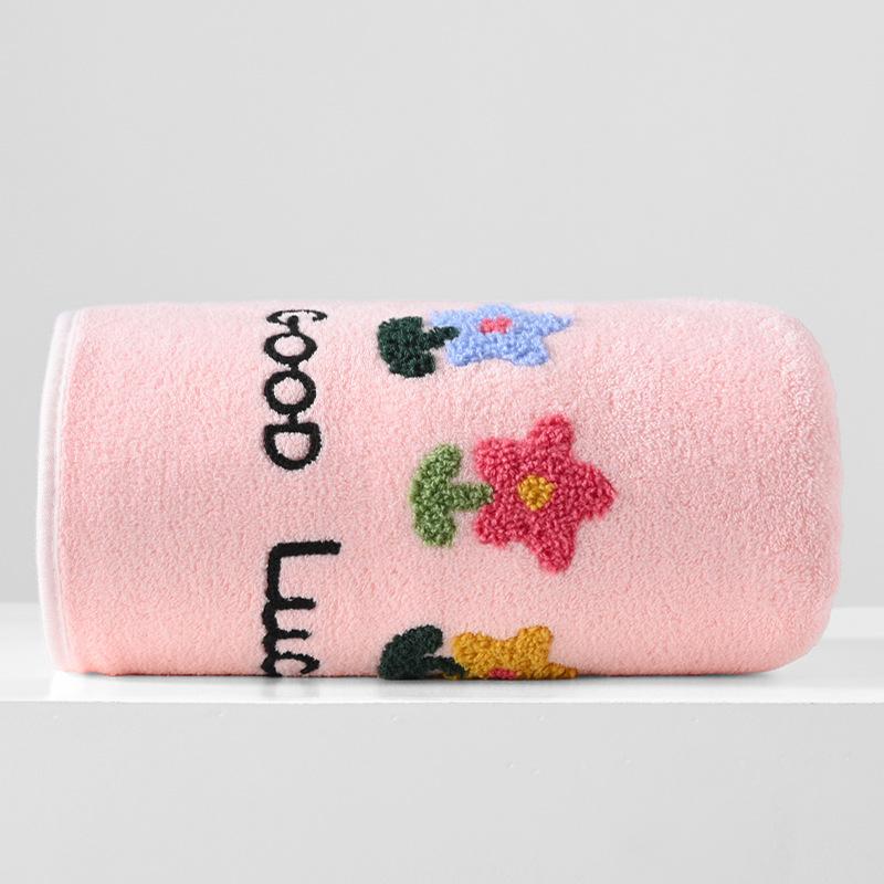 

Абсорбирующее полотенце для лица и тела с каймой 34*74cm