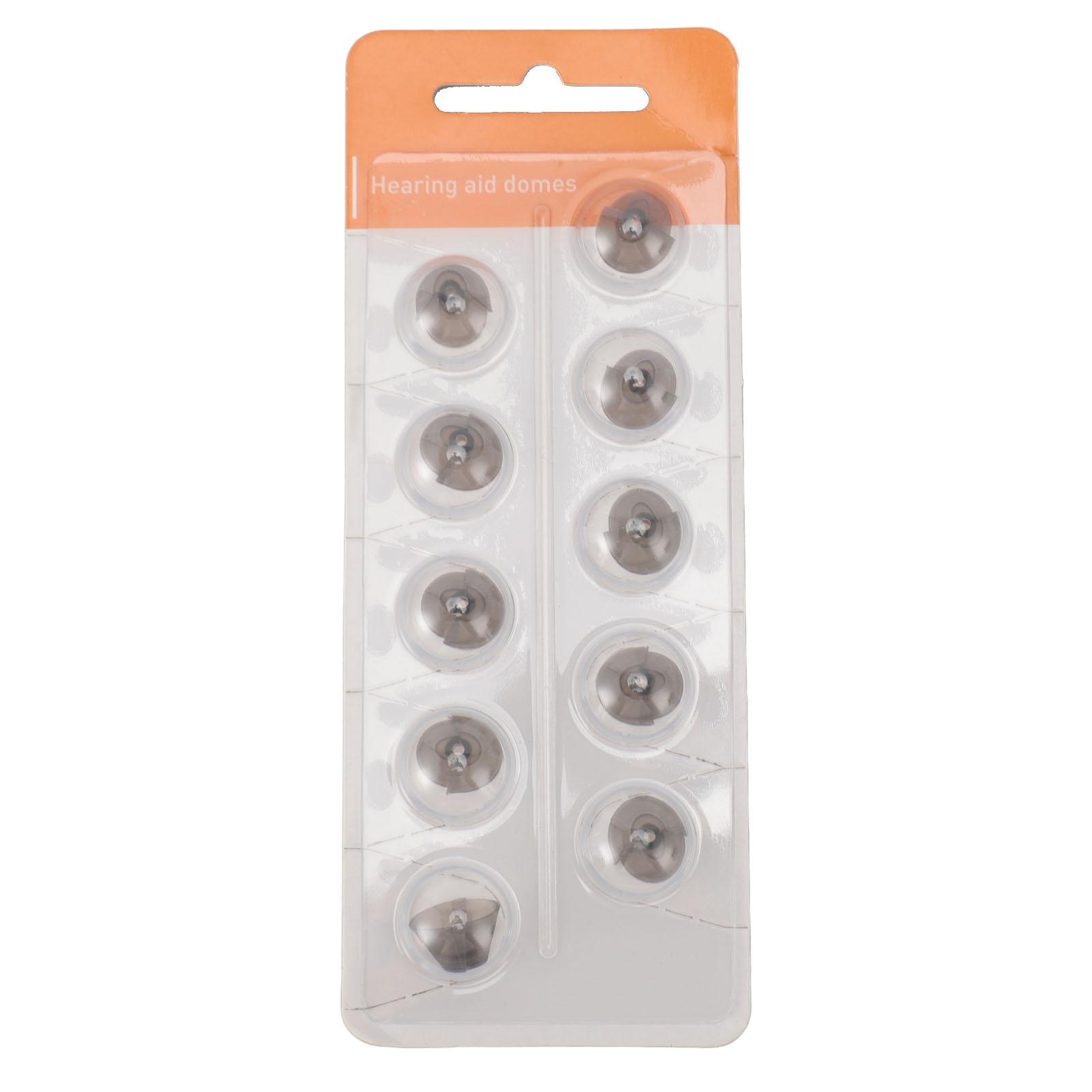 

10 шт. Звуковой усилитель звука с открытым куполом, ушные вкладыши для Paradise для RIC BTE 4.0