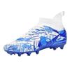 Popular football shoes men's high-top spikes grass game training shoes youth student football shoes are available in stock