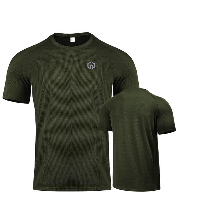 T-shirts de course pour hommes T-shirt de sport Hauts de fitness Vêtements de sport à séchage rapide Veste d'entraînement Vêtements de gym Maillots M L XL XXL 3XL 4XL