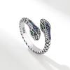 1pc Neue Schlange Ring Kreative Einstellbare Ring Klassische Mode Beliebte Täglichen Zubehör
