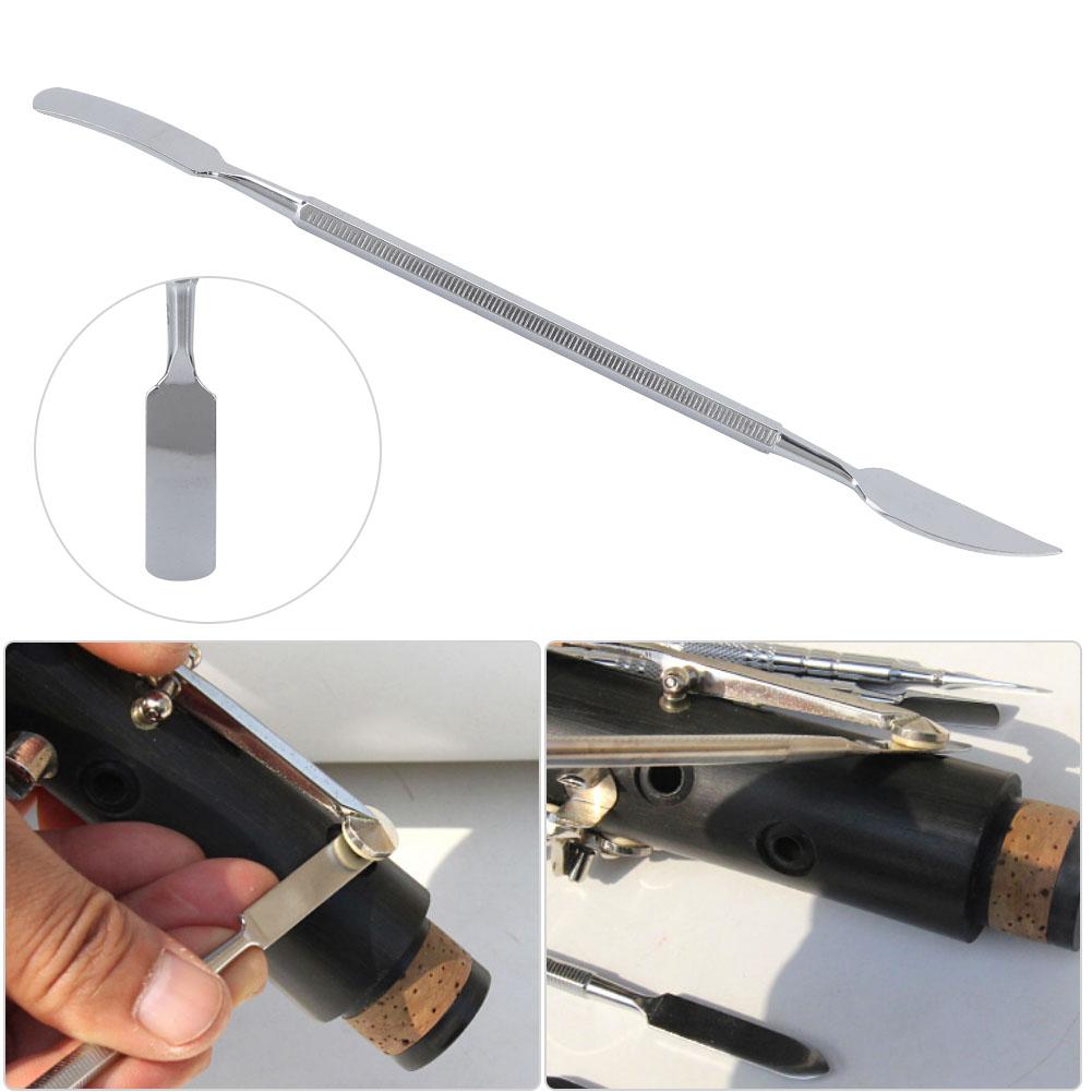 Stainless Steel Material Sax Tenor Reed Tuning Saxophone Tone Pad Woodwind Repair Tool