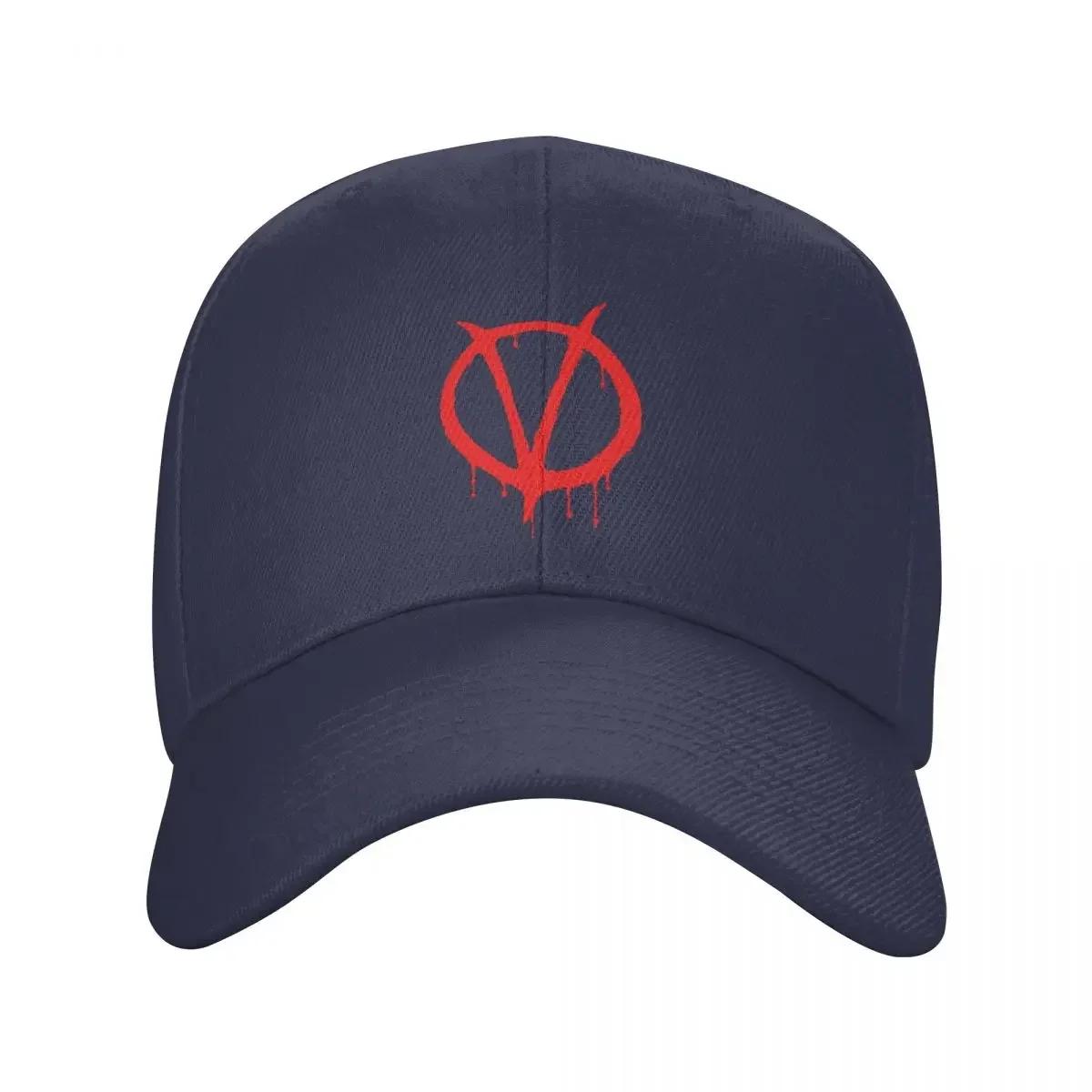 

Fashion V For Vendetta Logo Baseball Cap Adult Scifi Movie Anonymous Adjustable Dad Hat Women Unisex Sports Snapback Hats Adjustable Cap