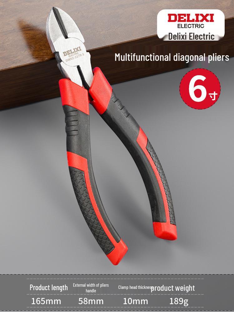 Delixi Explosion-Proof Multifunctional Tiger Pliers and Universal Wire Cutters