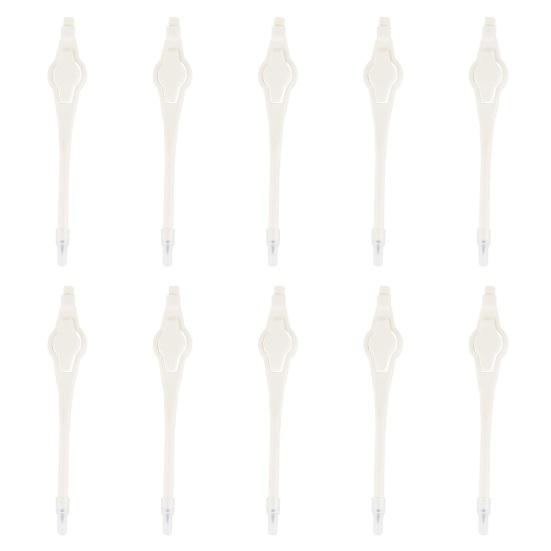 

10 шт. пластиковые ручки для гольфа износостойкие яркие цвета легкие портативные карандаши для гольфа аксессуары для ручек для очков белый