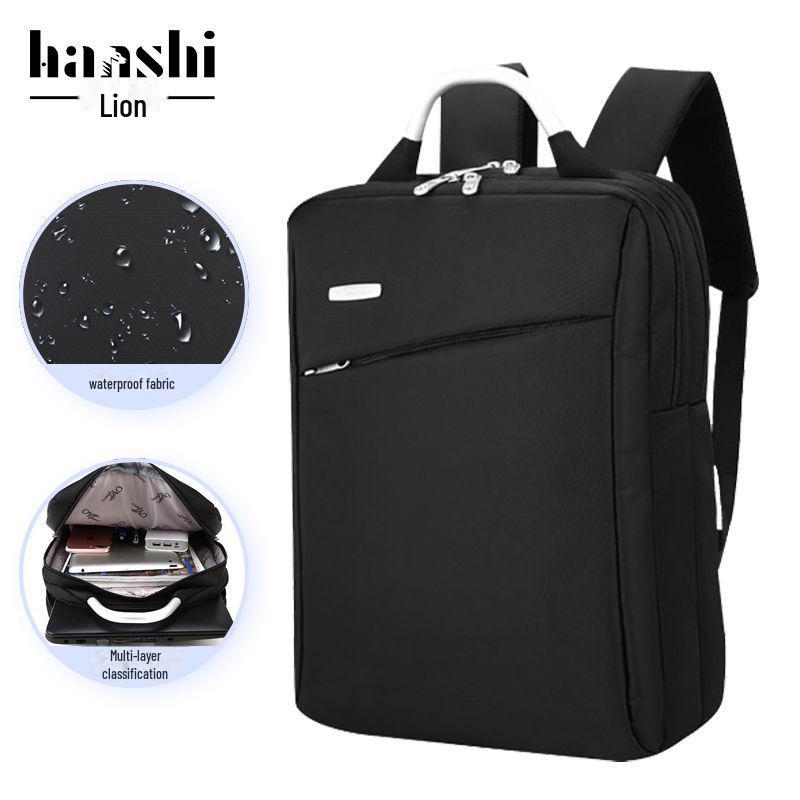 Men's Large Capacity Waterproof Business Travel Backpack