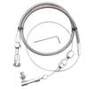 24inch Throttle Cable Stainless Steel Braided Throttle Cable Kit for Chevrolet