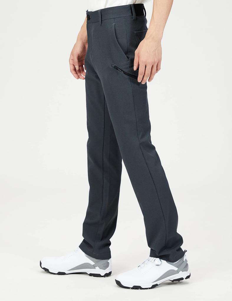 Golf Pants EX STRETCH ACTIVE Houndstooth Check Pants Six [Adidas Golf] Multi-Pocket Men's Black/Gray J/79